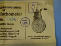 Оборотометър механичен VEB Kombinat Hand-Tachometer TYP H6 40-48000min-1, снимка 11