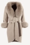 Палто алпака и косъм лисица, снимка 1