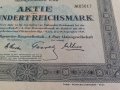 Акция | 100 райх марки | Allgemeine Baugesellschaft | 1939г., снимка 4