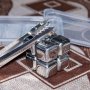 8бр кубчета лед от стомана многокртатни, снимка 2
