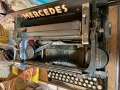 Винтижна пишеща машина Mercedes (Германия), началото – средата на XX век, снимка 4