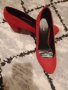 червени обувки, снимка 1 - Дамски елегантни обувки - 43553497