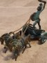 мини бронзова статуетка римска колесница , снимка 6