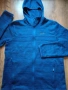 Jack Wolfskin Men Aquila Hooded Royal Blue - мъжко поларено горнище С, снимка 4
