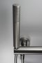 Комплект Титаниев смесител с душ слушалка тип Дъжд Silia Titanium, снимка 2