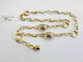 Златен синджир 9.66гр 05657-25, снимка 1
