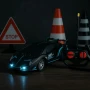 Високоскоростна дрифт кола с дистанционно управление – състезателна играчка с LED светлини , снимка 2