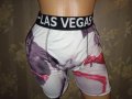 YMF-L-Забавен мъжки боксер с апликация и надпис-Las Vegas, снимка 1