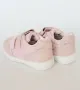 Бебешки розови обувки за момиче със сърчица, снимка 4