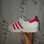 adidas Superstar 'White Scarlet номер 44 2/3  оригинални маратонки / кецове , снимка 4