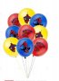 1 бр Spiderman Спайдърмен латекс балон парти рожден ден, снимка 2