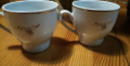 Ретро порцеланови чашки за кафе, снимка 2