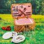 Кошница за пикник за четирима, снимка 1 - Други стоки за дома - 39842673