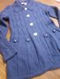 Детска жилетка в синьо, снимка 1 - Детски пуловери и жилетки - 43941573