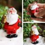 3d прав Дядо Коледа със звезда силиконов молд форма фондан гипс свещ сапун , снимка 1 - Форми - 43398066