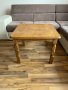 Стара дървена маса от чисто дърво - дърворезба