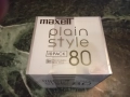 Maxell Plain Style 80 минидиск, снимка 1