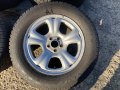 16 джанти 5х100 SUBARU Forester 215/65/16 Dunlop 2014г 5,5-6,5мм, снимка 2