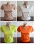 Дамски блузи - къс ръкав, снимка 1 - Тениски - 37107448
