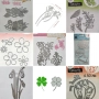 Щанци за изрязване и релеф Цветя/ Листа различни видове, снимка 1