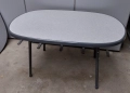 НАЙ ДОБРАТА ОФЕРТА Много стабилна масивна сгъваема маса 135х88см. , снимка 1