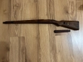 Приклад и полуложа за карабина Маузер 98к военно производство Mauser 98k, снимка 4