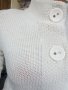 Бяла жилетка с къс ръкав, снимка 5