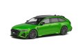 Audi Abt RS6-R Avant Kombi 2022 - мащаб 1:43 на Solido моделът е нов в PVC дисплей-кейс, снимка 1 - Колекции - 42727119