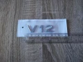 надпис Mercedes Maybach V12 нов фонт, снимка 2