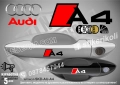AUDI A7 стикери дръжки SKD-AU-A7, снимка 5