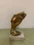 Бронзова статуетка на риба, снимка 3