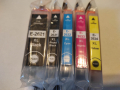 Мастилници, тонер, касетки,  мастило за принтер Епсон, Epson T2621, 2631 2632 2633 2634 XL, снимка 2