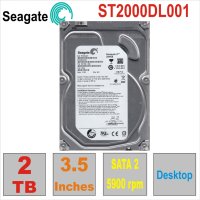 HDD 3.5` SATA 2 TB SEAGATE ST2000DL001, снимка 1 - Твърди дискове - 40573546
