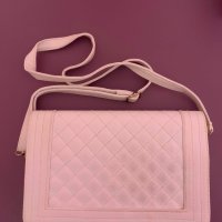 Светло розова дамска чанта, снимка 2 - Чанти - 43023818