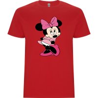 Нова детска тениска с Мини Маус в червен цвят, снимка 1 - Детски тениски и потници - 43951955