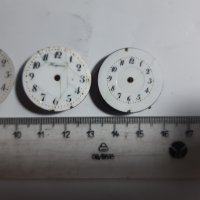 Порцеланови циферблати за стари джобни часовници - 5 броя, снимка 4 - Антикварни и старинни предмети - 32320469