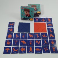 ХИТ! " Pocket tangram " 2бр. дървен Джобен танграм с шаблони в кутия, снимка 12 - Образователни игри - 40632532