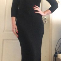 H&M Дамска черна рокля, снимка 3 - Рокли - 28748813