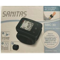 Апарат за измерване на кръвно налягане Sanitas SBC 30, Електронен, за китка


, снимка 2 - Друга електроника - 43626754