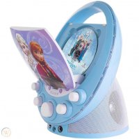 Disney Sakar Frozen Disco Party CD+G Karaoke with Light - Kids Karaoke - Featuring Frozen , снимка 4 - Музикални играчки - 32816963