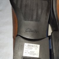 Мъжки официални обувки от естестствена кожа CLARKS №47, снимка 10 - Официални обувки - 44060025