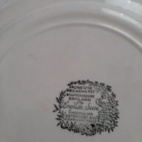Порцеланова чиния, снимка 3 - Чинии - 33283569