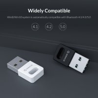 Orico блутут адаптер Bluetooth 4.0 USB adapter, black - BTA-409-BK, снимка 8 - Кабели и адаптери - 43468704