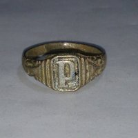 Старинен пръстен сачан над стогодишен - 66751, снимка 1 - Антикварни и старинни предмети - 28993389