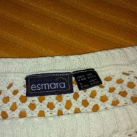 🔚🆒"Esmara"снежно бяла мрежеста блуза , снимка 6 - Блузи с дълъг ръкав и пуловери - 27048353