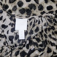  H&M L/XXL Рокля тигров принт с дълъг ръкав , снимка 6 - Рокли - 42943867