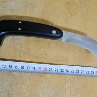 Сгъваем нож от ножаря G. Zaugg Zollbrück BERN ШВЕЙЦАРИЯ, снимка 9 - Ножове - 43253966