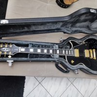 Epiphone Les Paul Custom Ebony, снимка 1 - Китари - 39805361