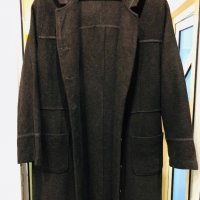 🇮🇹 Италианско дълго дизайнерско палто-жилетка  DI-LA, снимка 15 - Палта, манта - 28324840