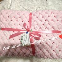 Ръчно плетиво Бебешко одеалце пелена за вашето бебе , снимка 1 - Спално бельо и завивки - 39193876